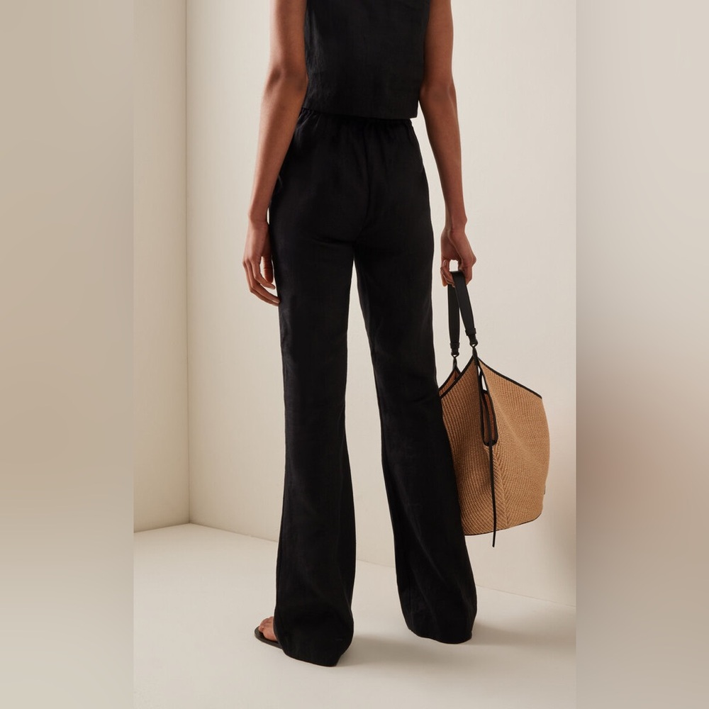 Posse Tia trousers black linen pants - Picture 2 of 9